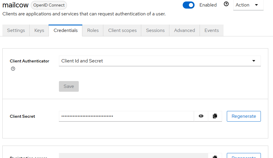 Copy Credentials