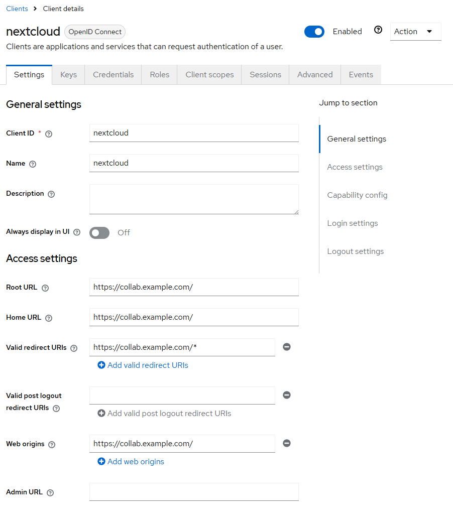 Add Nextcloud Client